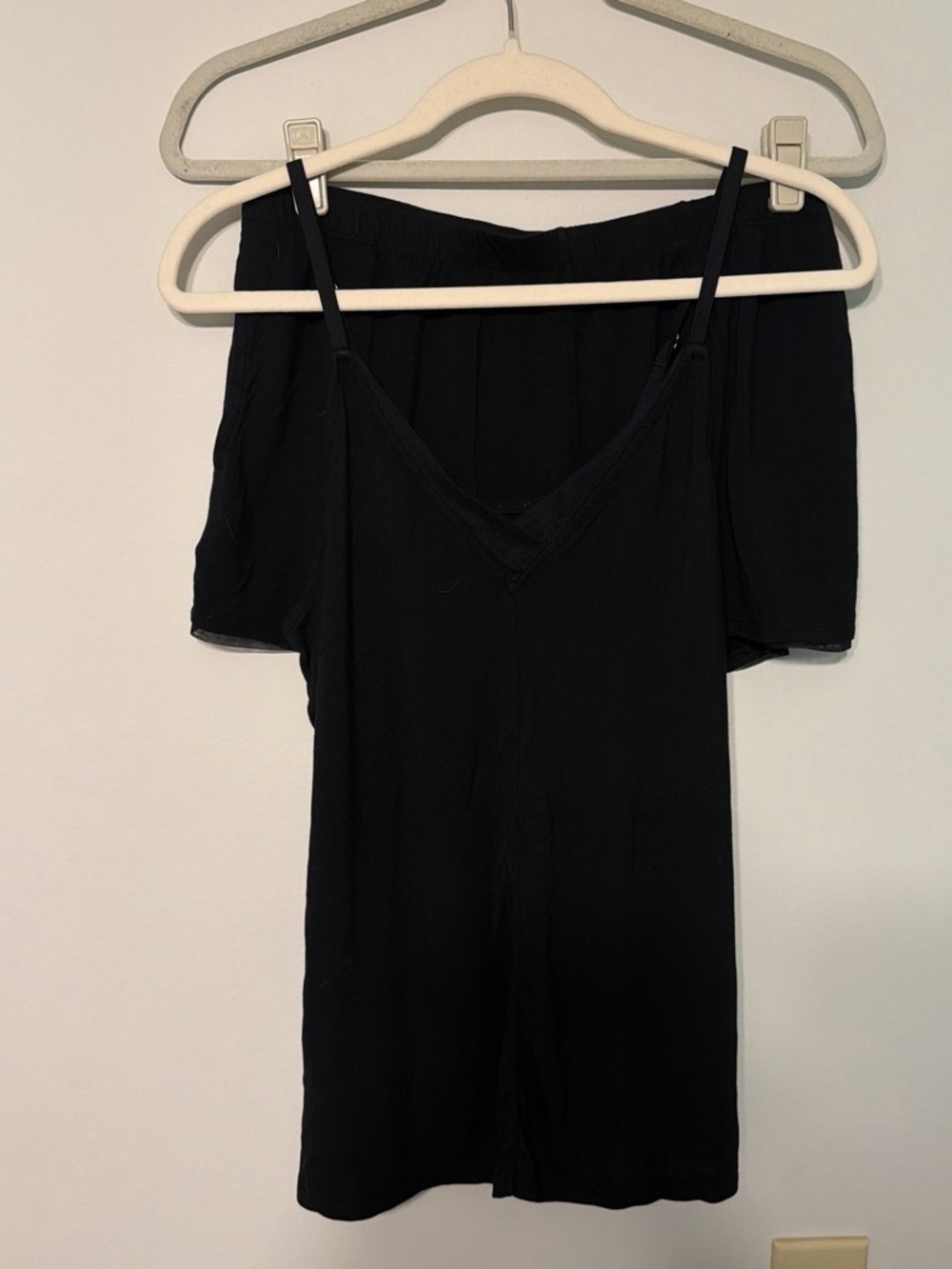 Black shorts & tank sleep-set